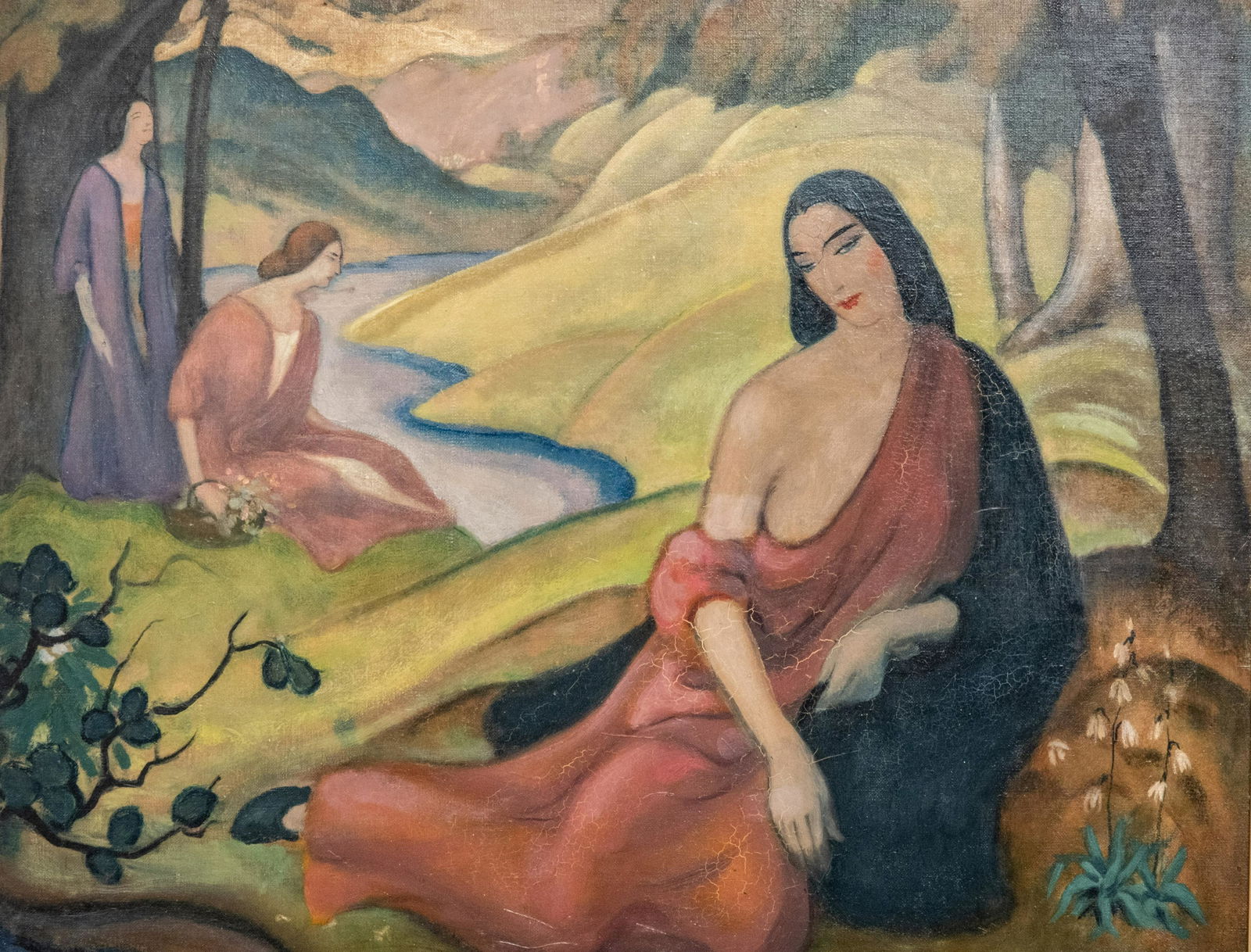 Signed John Wicker Palmer, . Oil Painting on Canvas/Board (1 of 14)