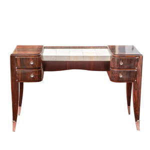 Ruhlmann? French Art Deco Macassar Ebony Dressing Table