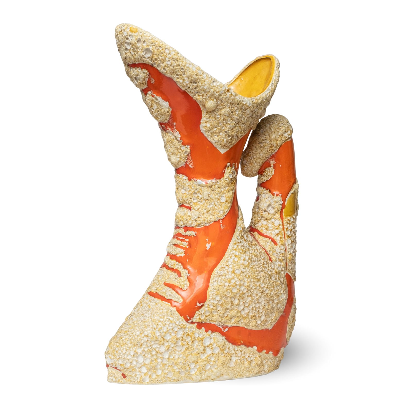 Signed Vallauris French Pottery Vase (1 of 10)