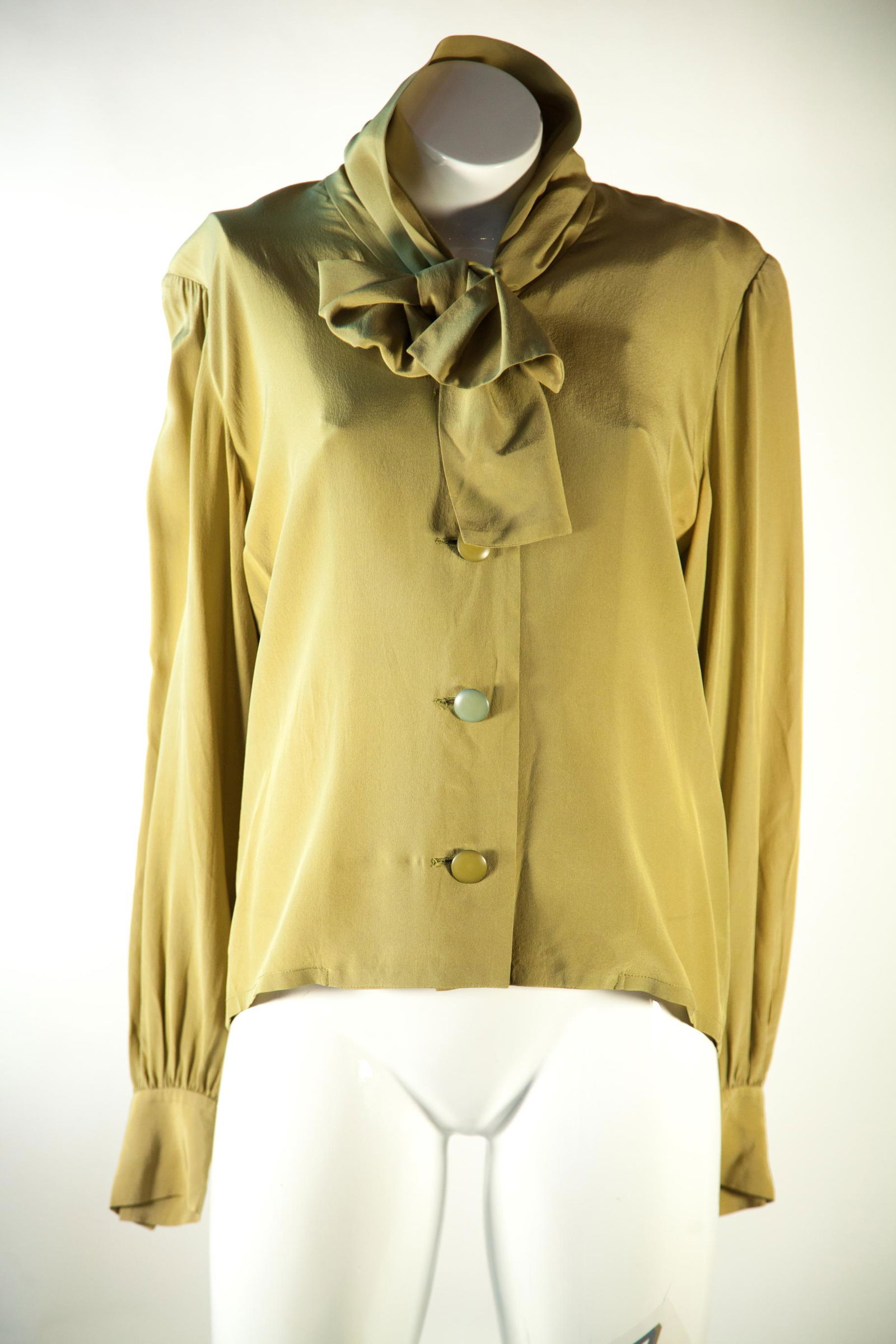 Givenchy Silk Pussy Bow Top (1 of 3)