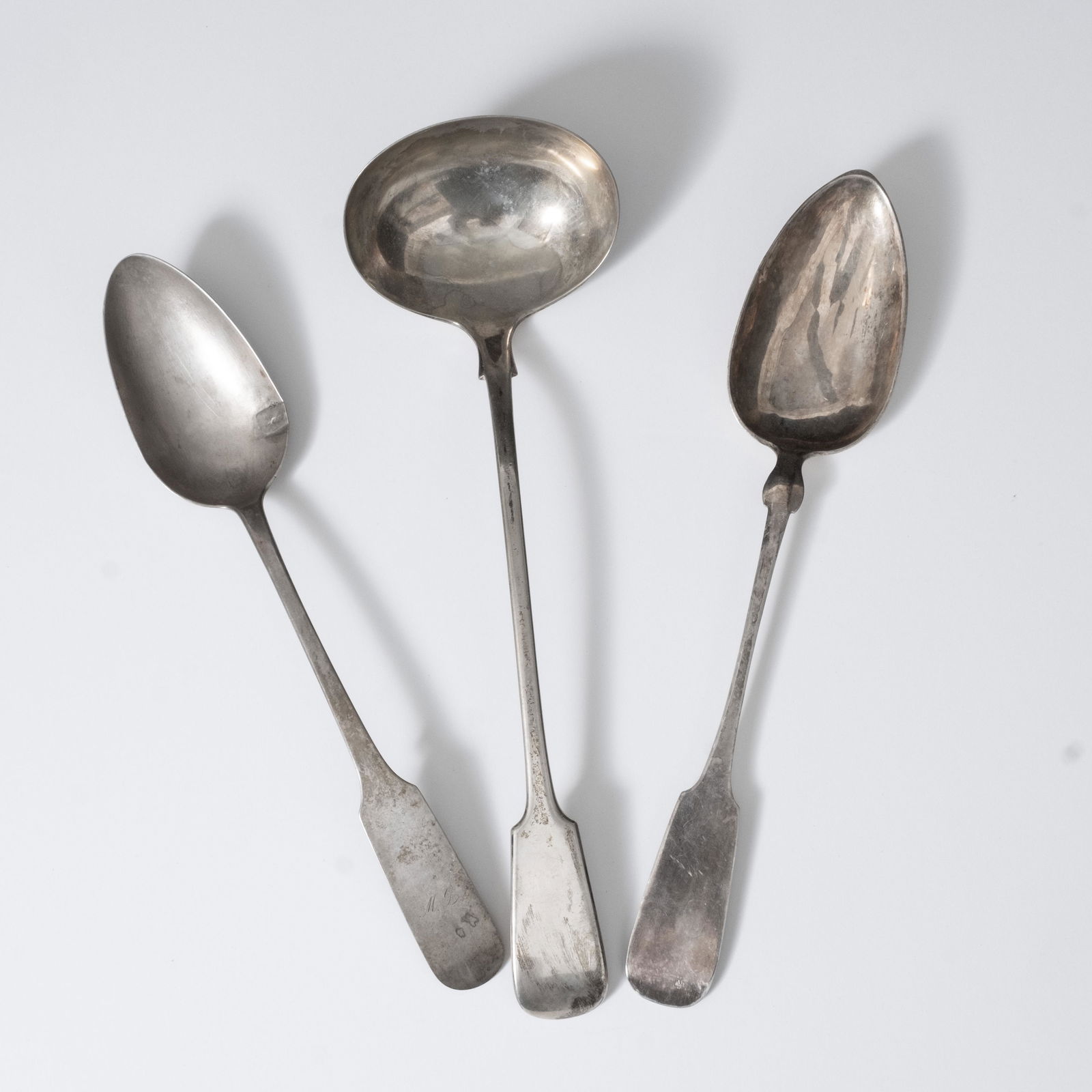 Antique Silver, 3 pieces Hallmarked Serving Utensils (1 of 5)