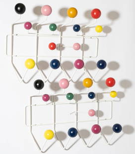 Pair of Herman Miller Eames Hang - It - Alls: Pair of Herman Miller Eames Hang - It - AllsPair of Herman Miller Eames Hang-It-Alls. Charles and Ray Eames brought a sense of play to all their work. Throughout their careers, they designed a variety