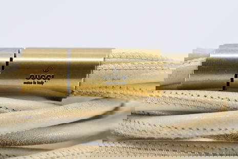 Gucci Tan Leather Belt Rope: Gucci Tan Leather Belt Rope35" Long SHIPPING: Collective Hudson does NOT offer in-house shipping or quotes. Please refer to shipping policy or terms for a list of third party shippers. Purchaser