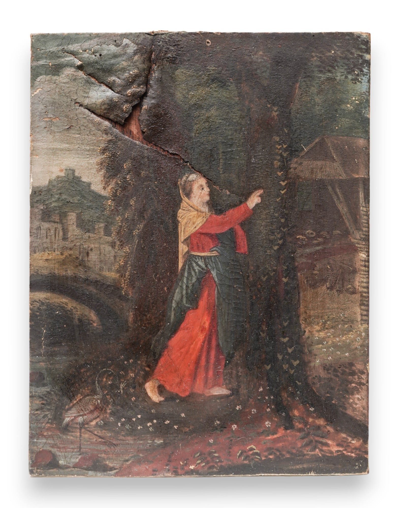 Small 18th Century Italian Old Master Painting on Canvas (1 of 2)