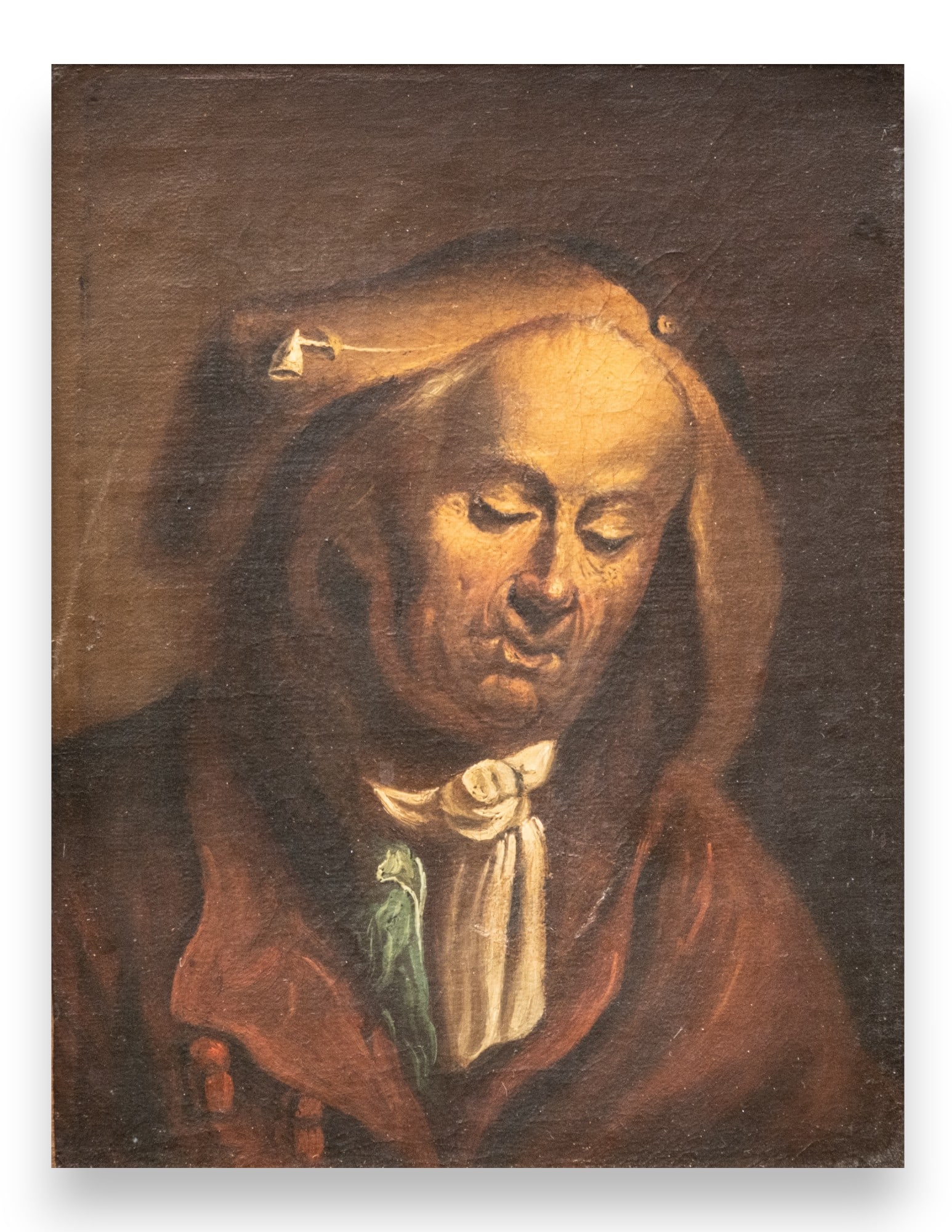 Antique European Oil on Canvas Painting Art (1 of 6)