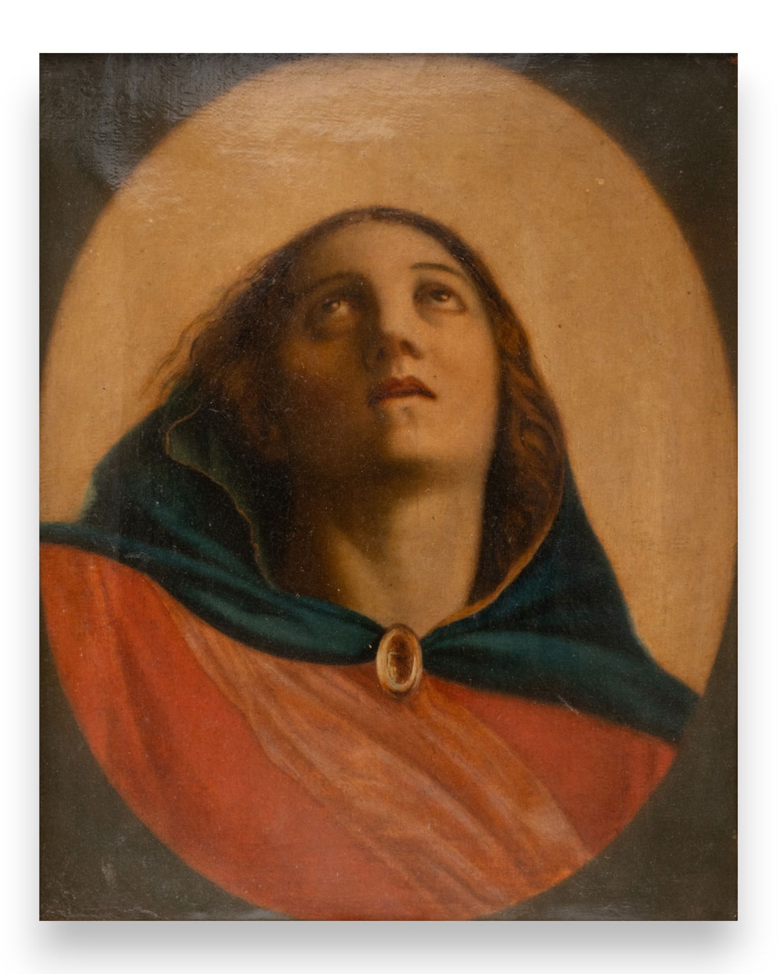 Fine Antique Old Master Italian Oil on Canvas Painting (1 of 10)