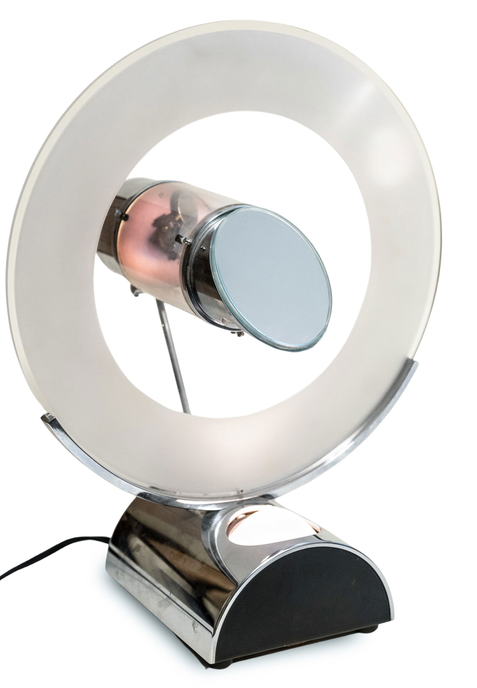 Jerome Simon Clock Rare Light-Beam Projection Clock Note: Original Example In MOMA Collection (1 of 8)