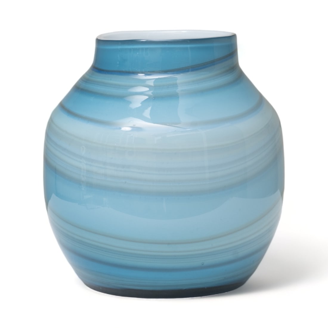 Murano Mid Century Hand Blown Art Glass Vase (1 of 3)