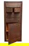 American Arts And Crafts Movement Oak Corner Cabinet