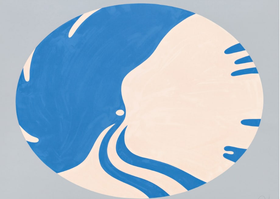 Signed Jack Youngerman Ukiyo-e #2 - Edition 34/150 Screenprint / Lithograph, 1976 (1 of 8)