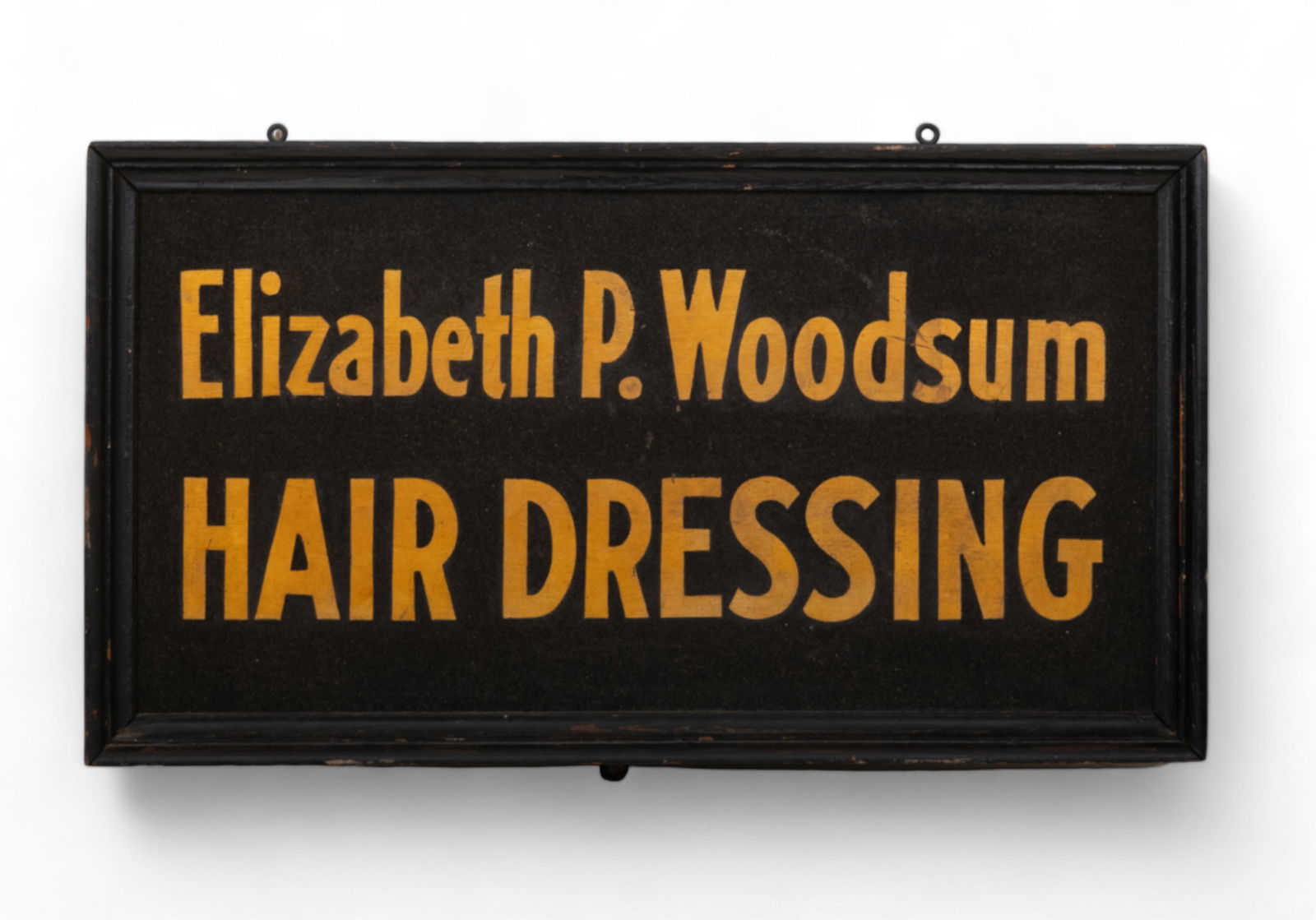 Vintage Hair Dressing Beautician Trade Sign (1 of 2)