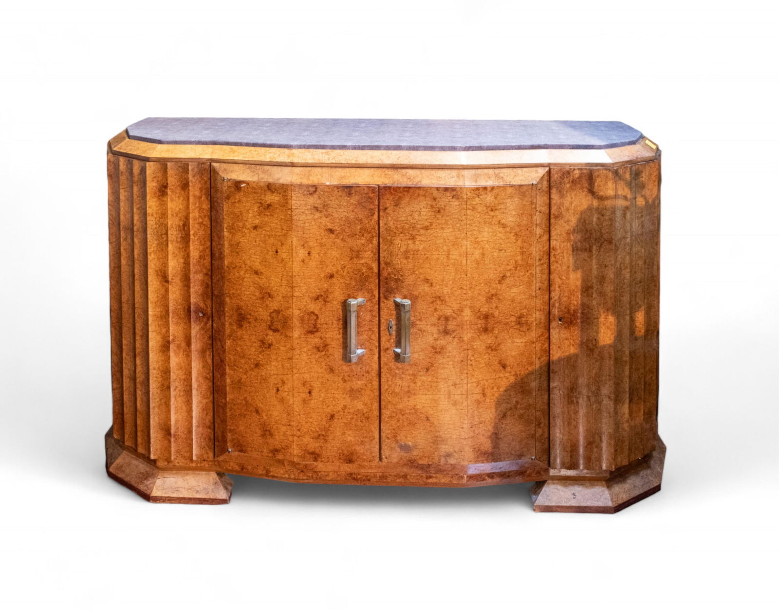 Art Deco Burl Wood Cabinet (1 of 14)