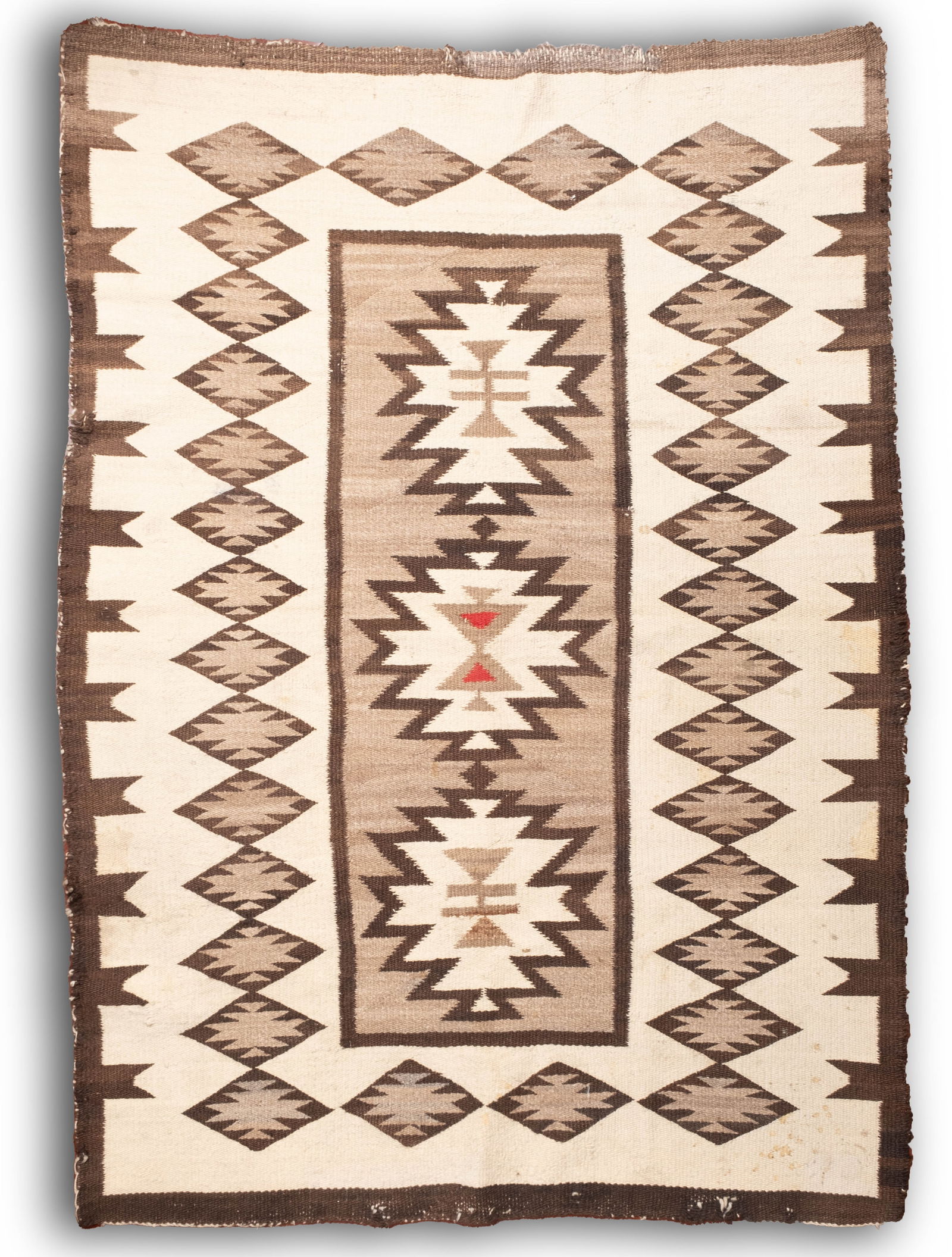 Antique Navajo Native American Rug, Circa 1920 (1 of 7)