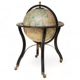 Old Spanish World Map Globe