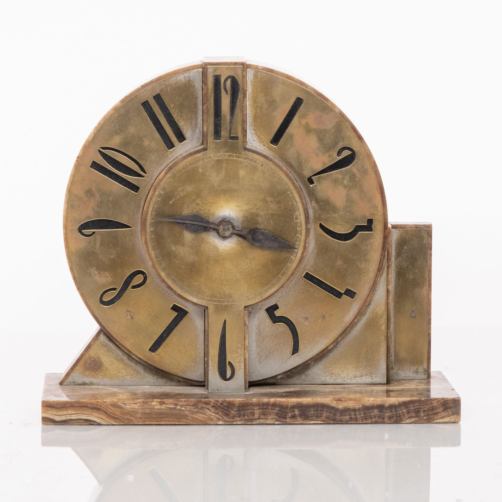 Art Deco Clock on Marble Base (1 of 11)