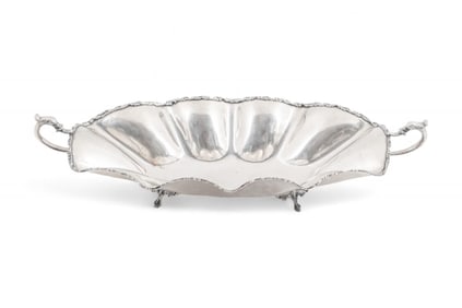 J. Valdes, Signed Large Sterling Silver Centerpiece, 1940's