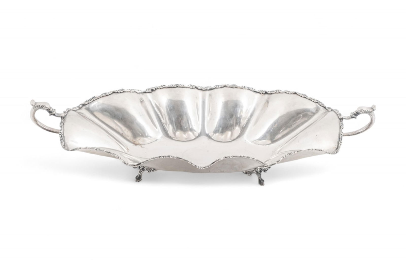 J. Valdes, Signed Large Sterling Silver Centerpiece, 1940's (1 of 9)