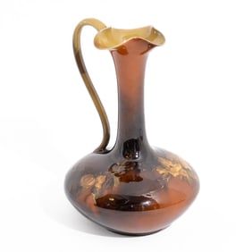 A.R. Valentien Rookwood Large Ewer with Classic Glaze, 1889