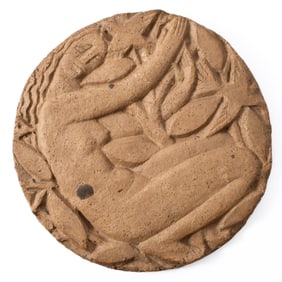 Rene Buthaud Rare Art Deco Ceramic Sculpture