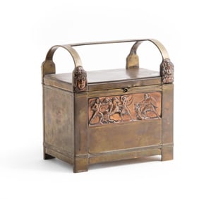 WMF Vienna Secession Jewel Case, Circa 1900