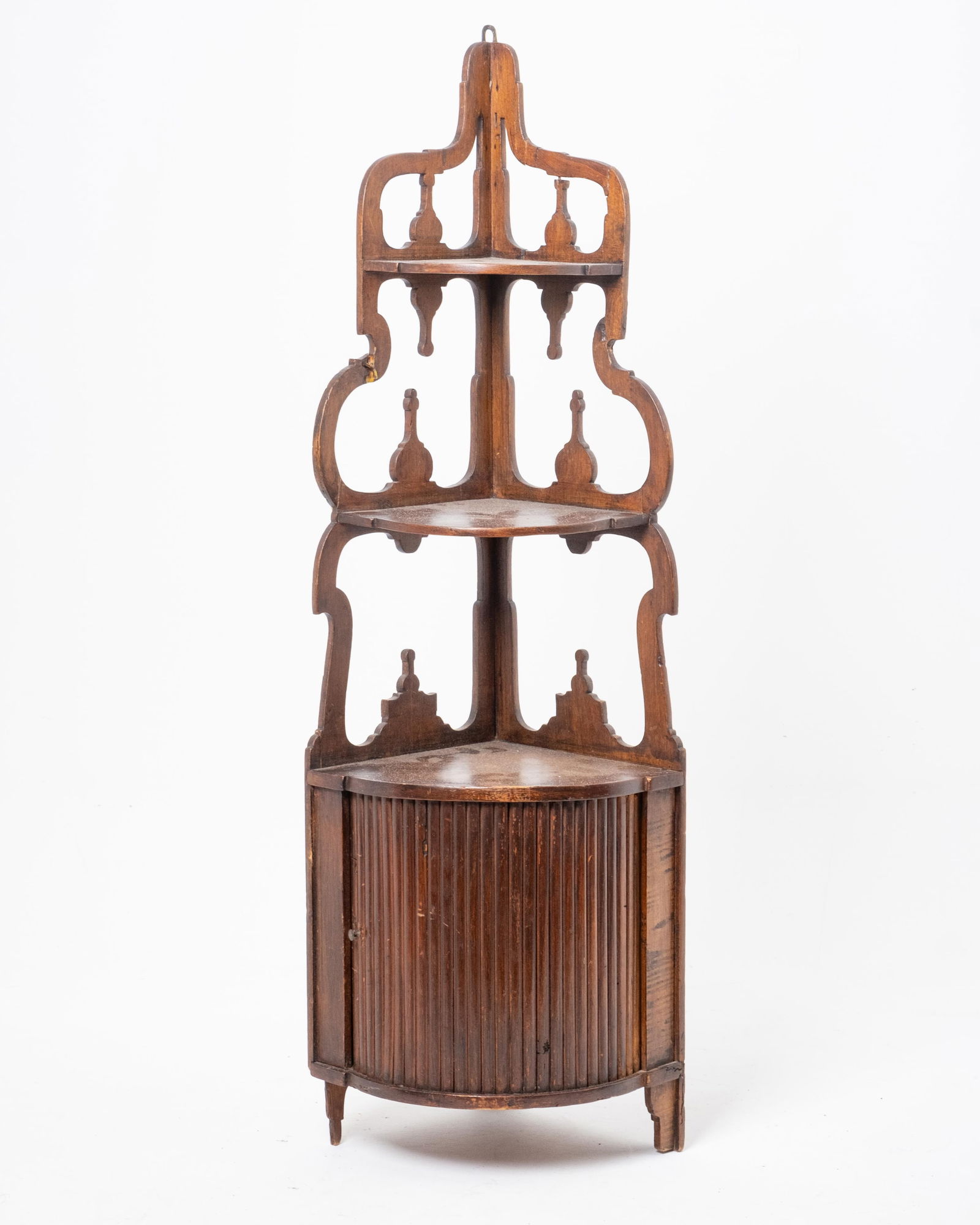 Mahogany Corner Whatnot Stand, Late 19th Century (1 of 10)