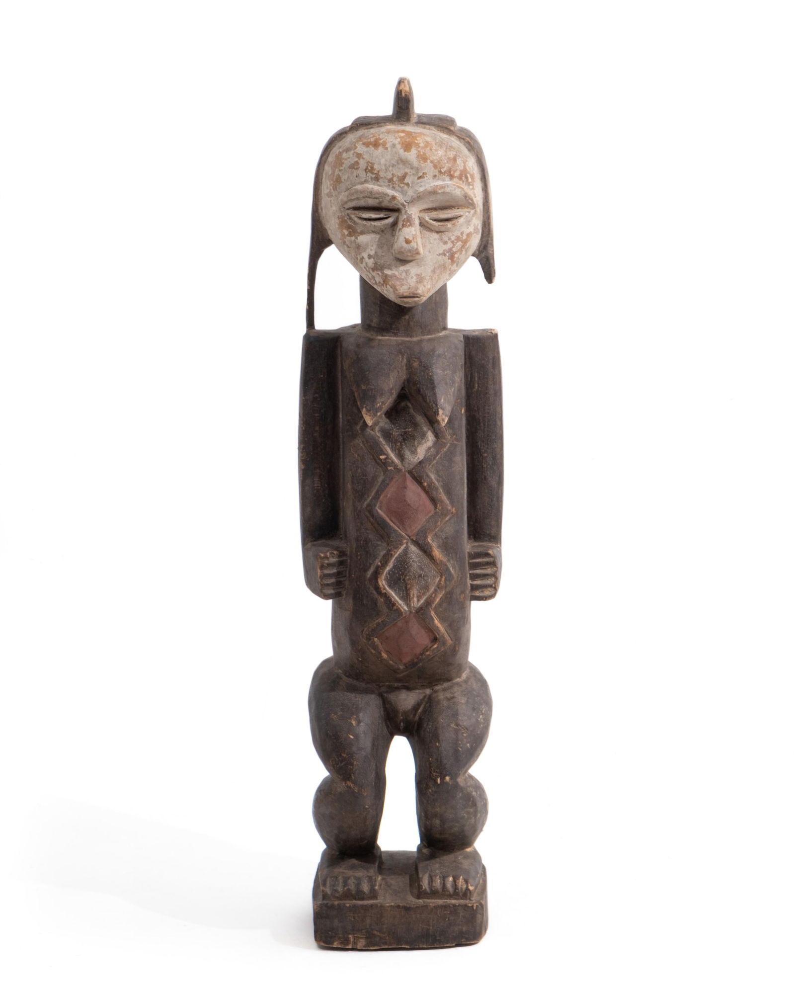 Carved EKET Female Figure, Nigeria, circa 1940 (1 of 12)