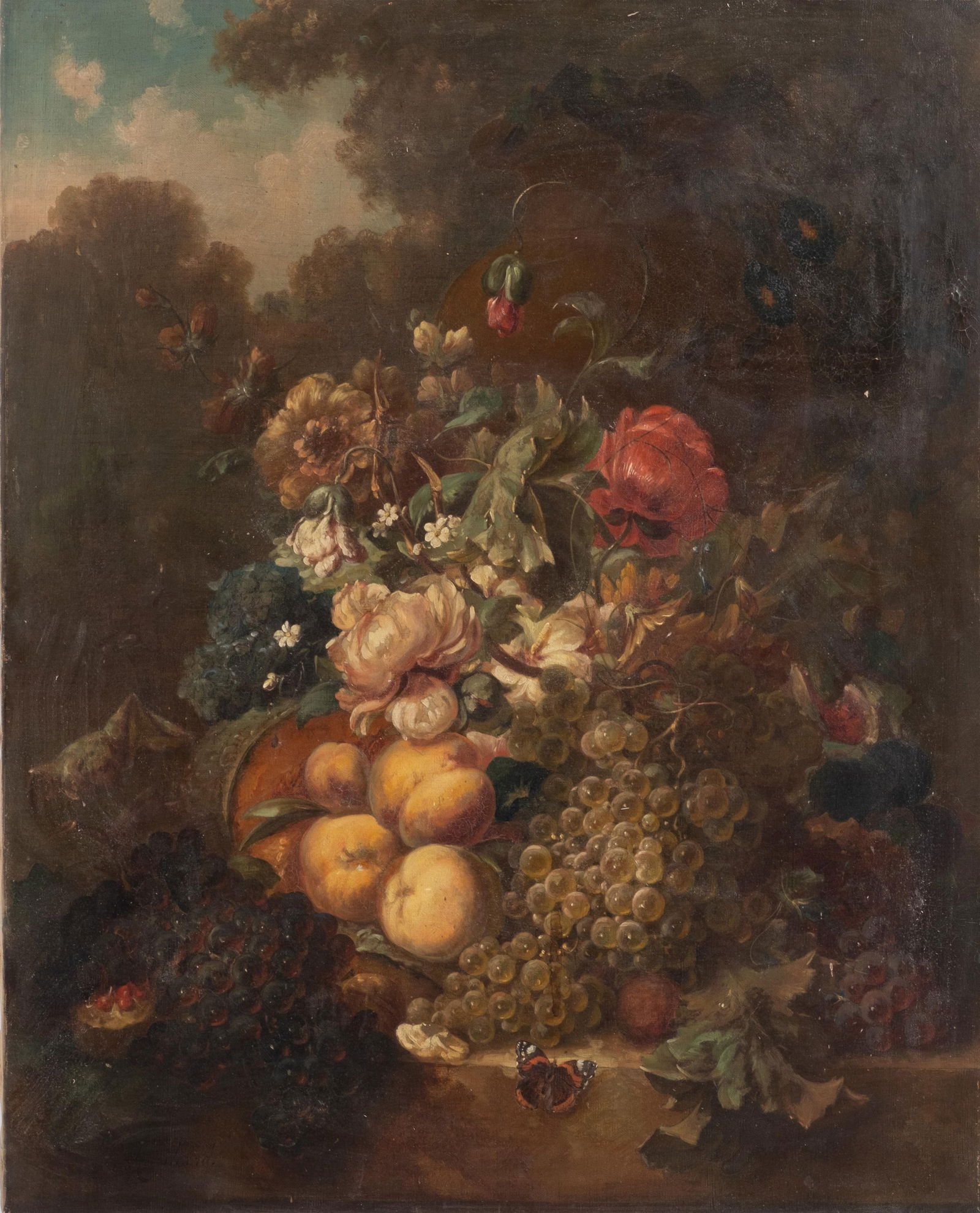 Reinhard Still Life Oil on Canvas Painting, 19th Century (1 of 10)