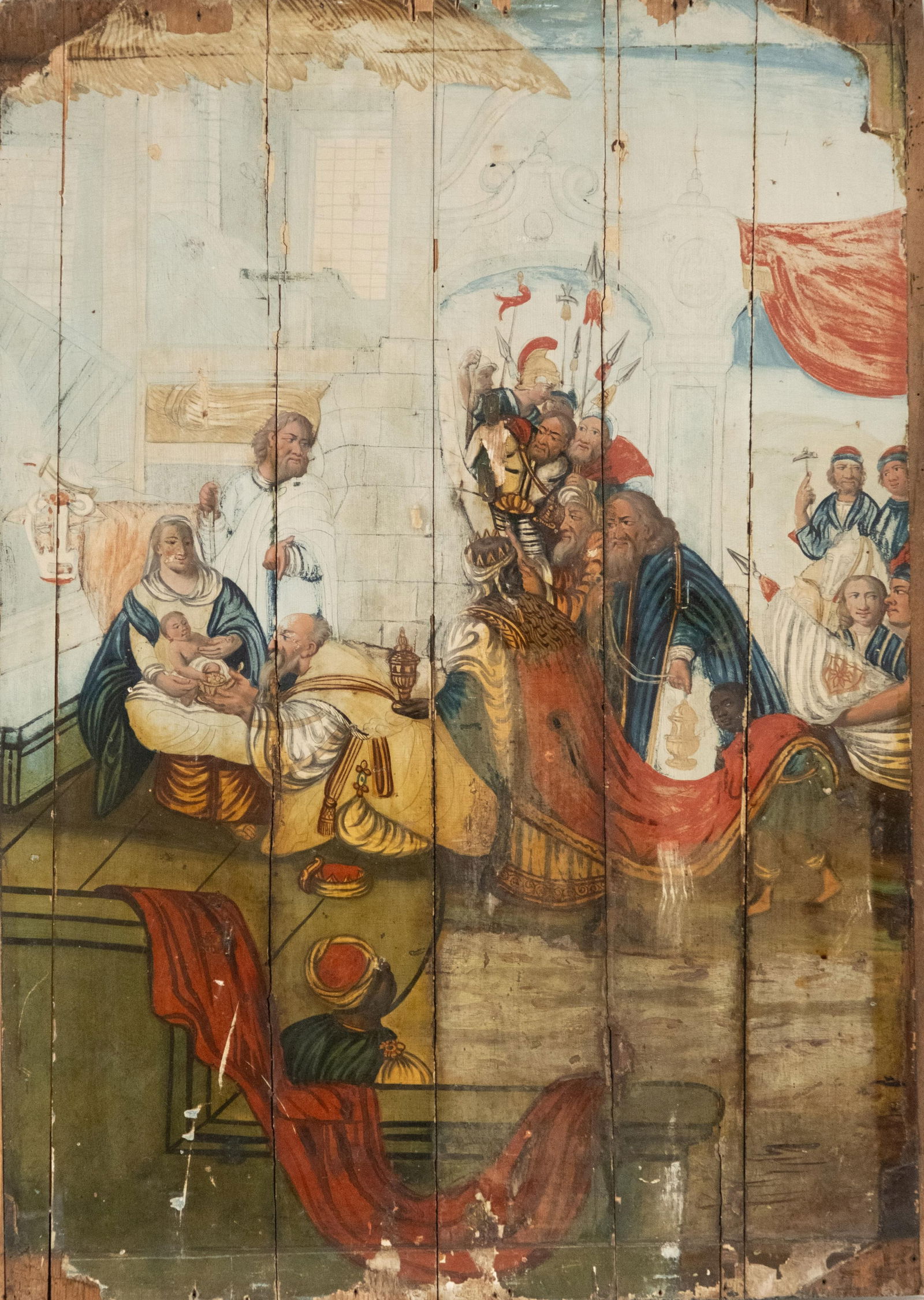 Mystery Artist, Old Master Oil on Panel Painting, Late 18th to Early 19th Century (1 of 15)