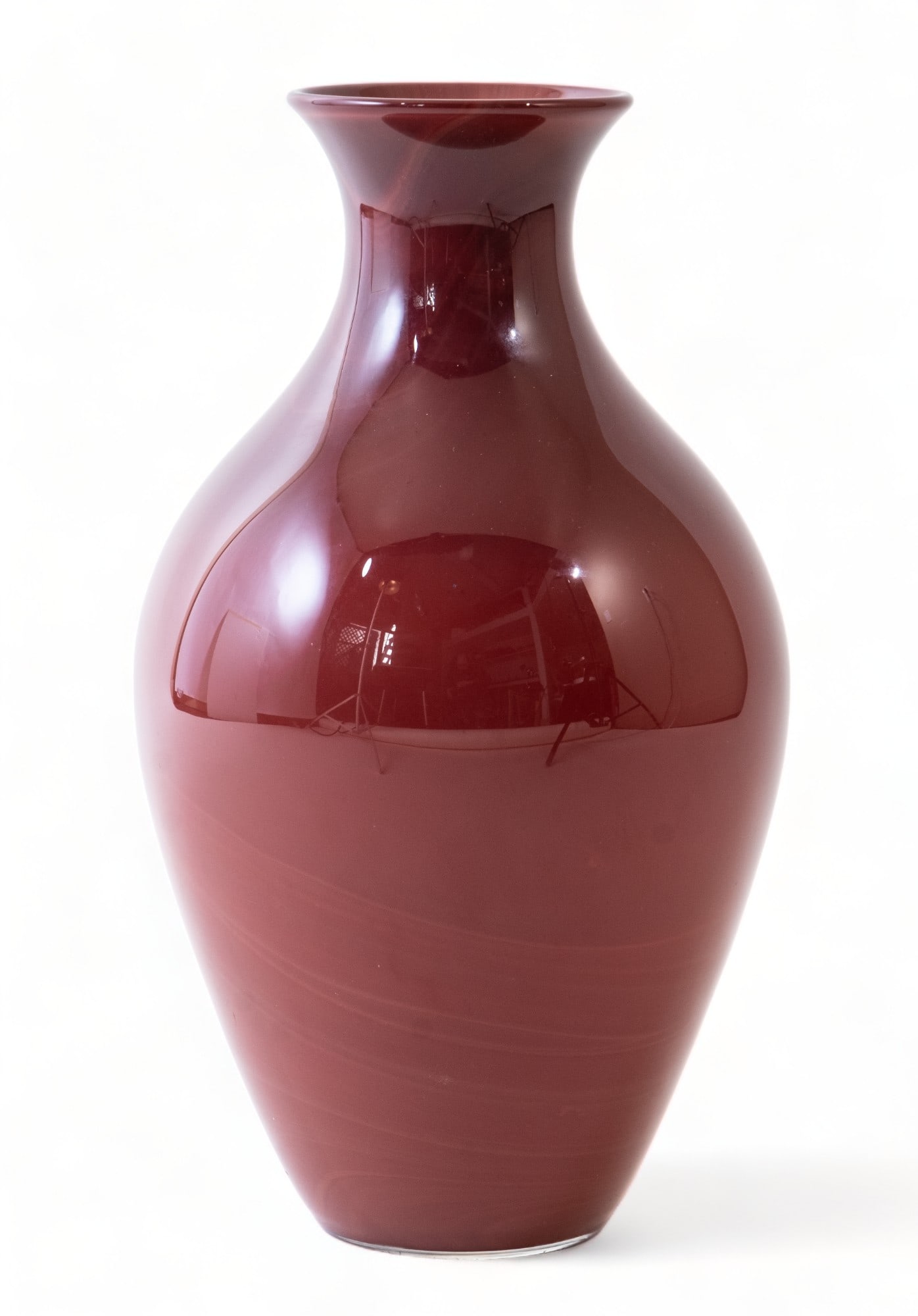 Barovier & Toso Mid Century Large 15.25" Signed Murano Art Glass Vase (1 of 3)