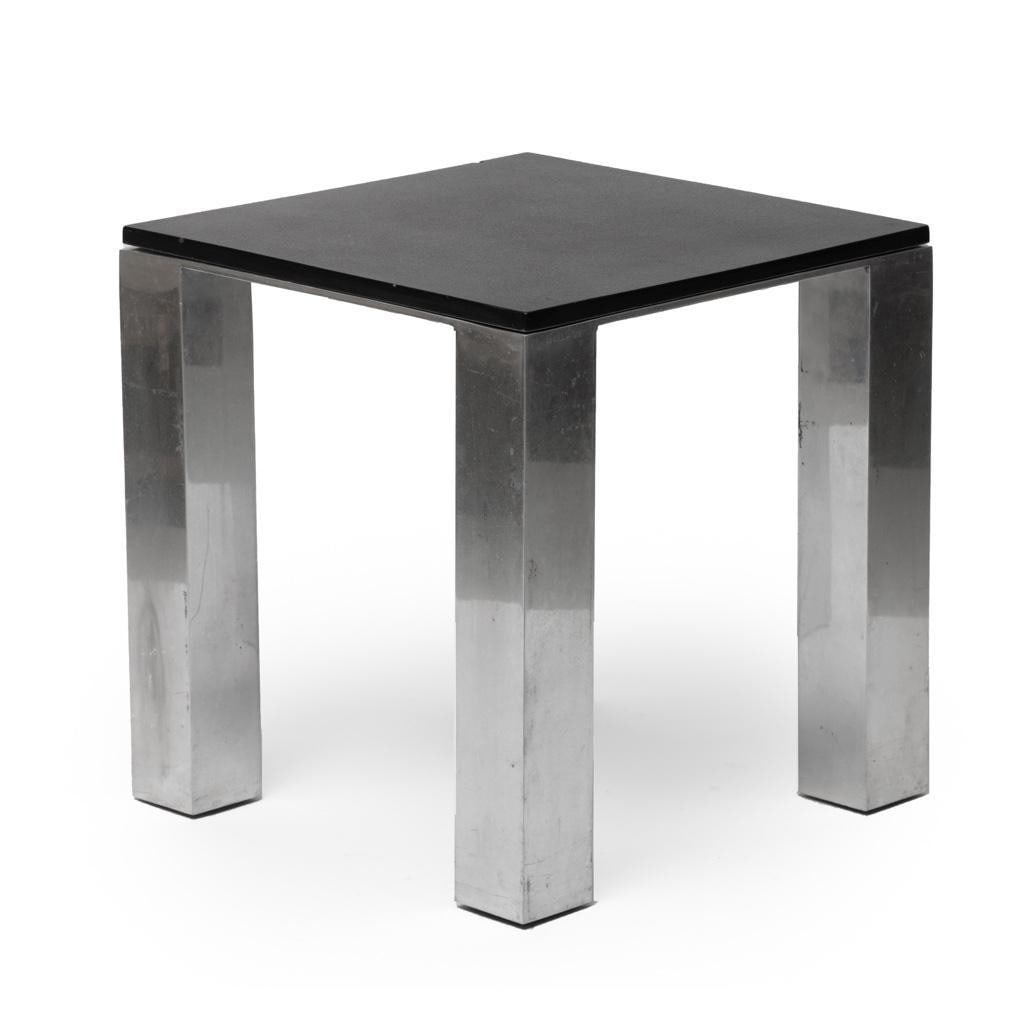 Paul Evans-style End Table With Stone Top, Late 20th Century (1 of 4)