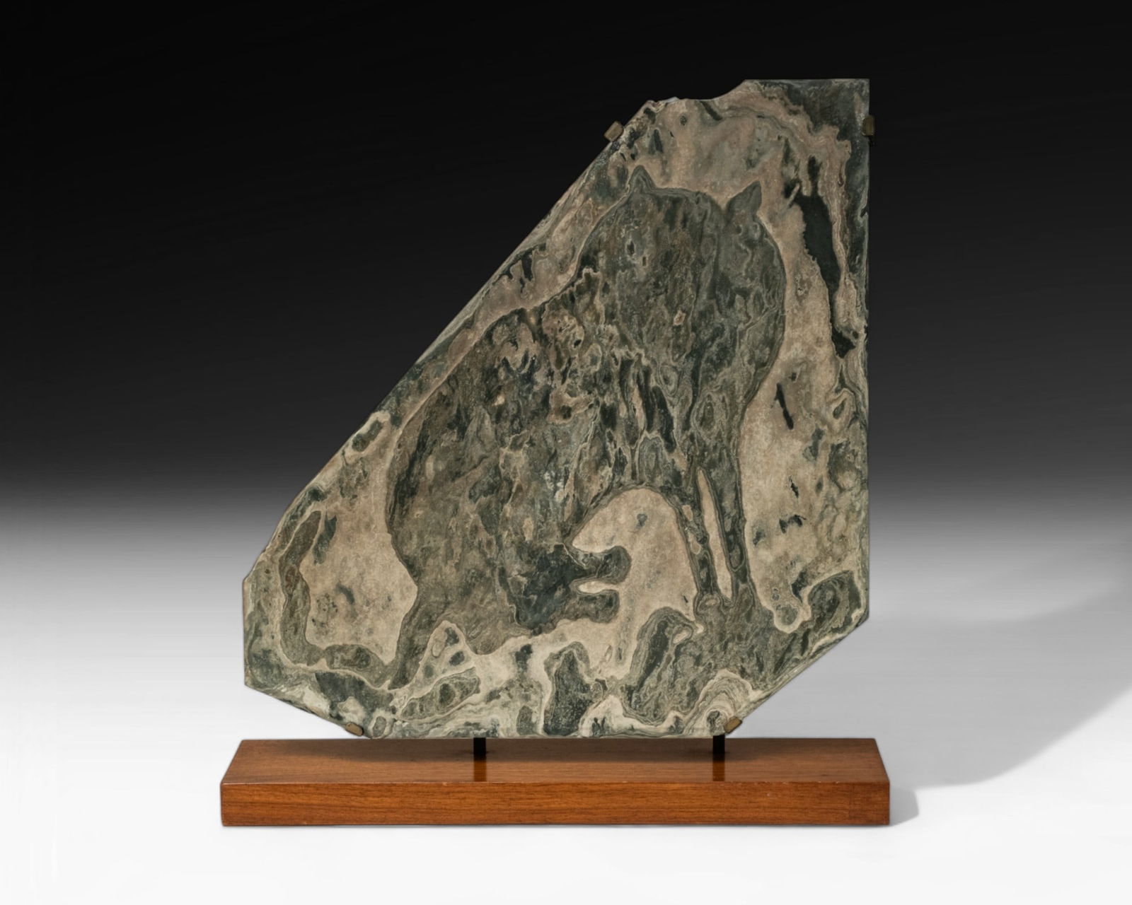 Chinese Ancient Stone Picture Slab Depicting a Wolf (1 of 11)
