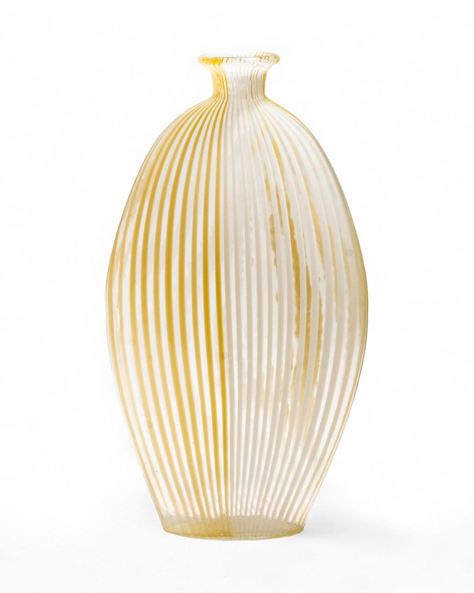 Murano Blown Art Glass Vase, 14" Circa 1950s (1 of 7)
