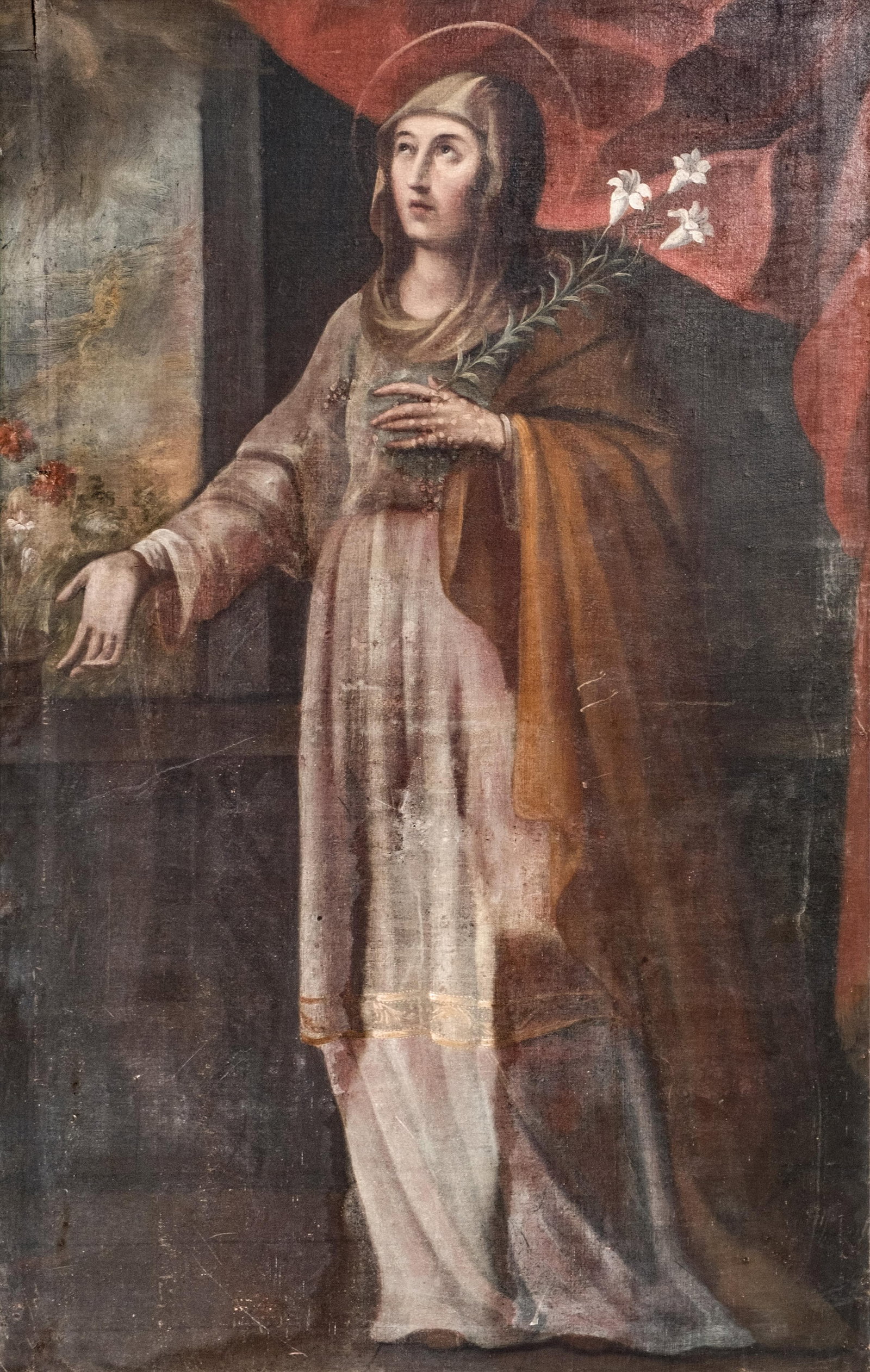 Large Antique Old Master Oil Painting probably17th century (1 of 17)