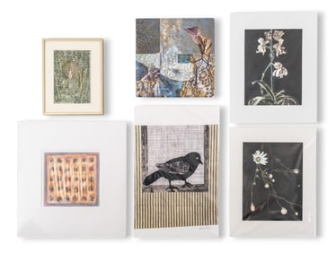 Collection of Contemporary Art Prints and Mixed Media Works