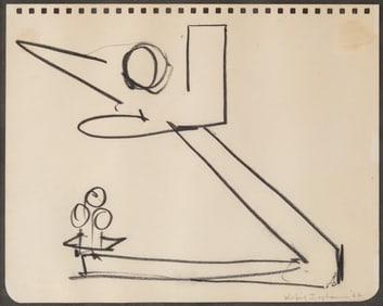 Original Wilfrid Zogbaum Sculpture Sketch