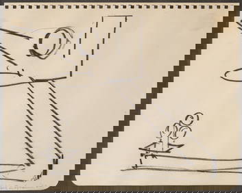 Original Wilfrid Zogbaum Sculpture Sketch (1 of 3)