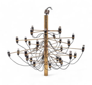 Gino Saffatti Multi Tiered Chandelier