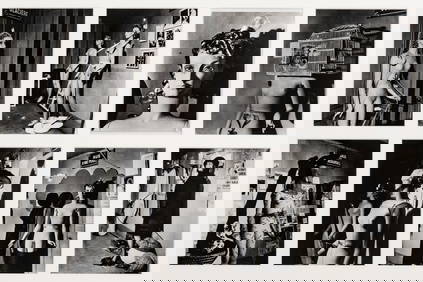 Man Ray 8 vintage gelatin silver photographic prints, 1938 International Surrealist Exhibition, (1 of 15)