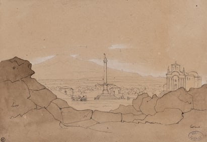 Victor Edmond Joinville Landscape Study