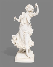 French School Ceramic Sculpture, Early 20th Century
