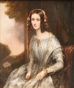 British Oil On Panel Painting, Early 19th Century