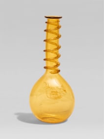 Vintage Signed 14" Yall Murano Venezia Art Glass Decanter