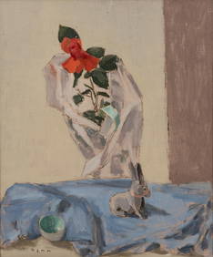 Benn Signed Oil on Canvas Painting, 1974 (1 of 14)