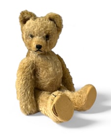 1950s Schuco Yes/No Mohair Teddy Bear, Germany, 13"