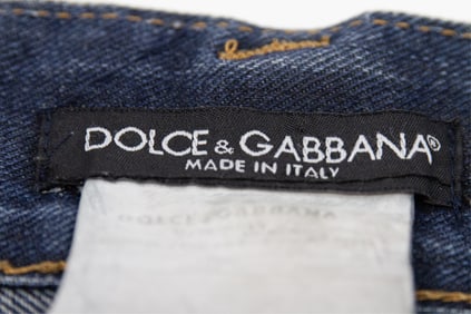 Dolce & Gabbana Italian Blue Denim Jeans