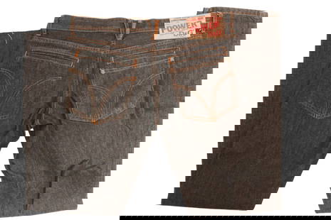 Dolce & Gabbana “Power Man" Straight-Leg Low-Rise Jeans: Keywords: DOLCE & GABBANA Power Man Jeans, Designer jeans, Men's jeans, vintage jeans, rare jeans, vintage pants, designer couture, designer vintage, purchased in Italy, men's fashion, jeans, blue jea