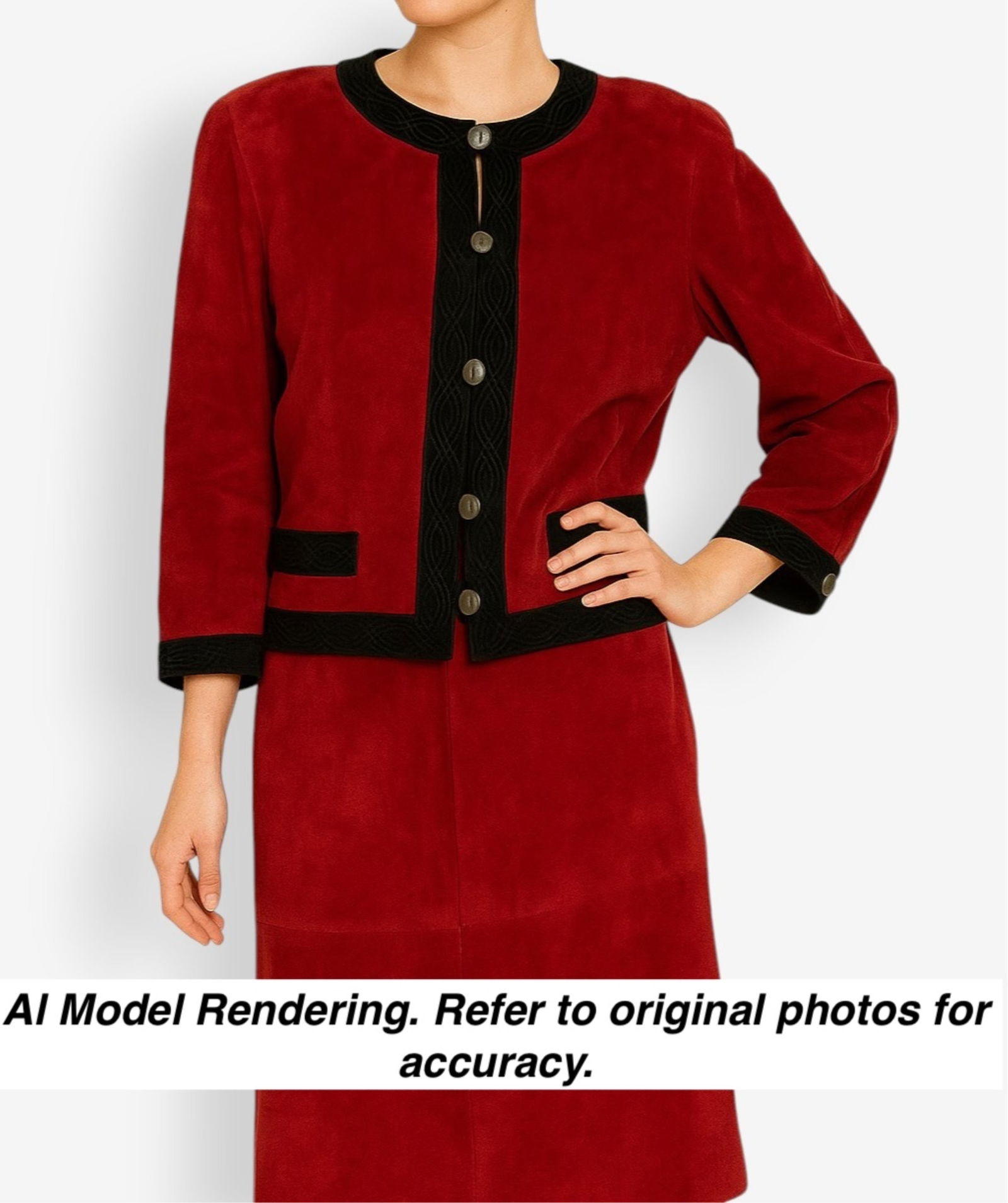 Fendi Vintage Maroon Suede Skirt Suit Ensemble: Keywords: FENDI, Designer Couture, One-of-a-Kind, Rare Vintage, Vintage clothes shops near me, Unique vintage clothing, Vintage clothes near me, Preloved vintage clothing, Second-hand vintage clothing