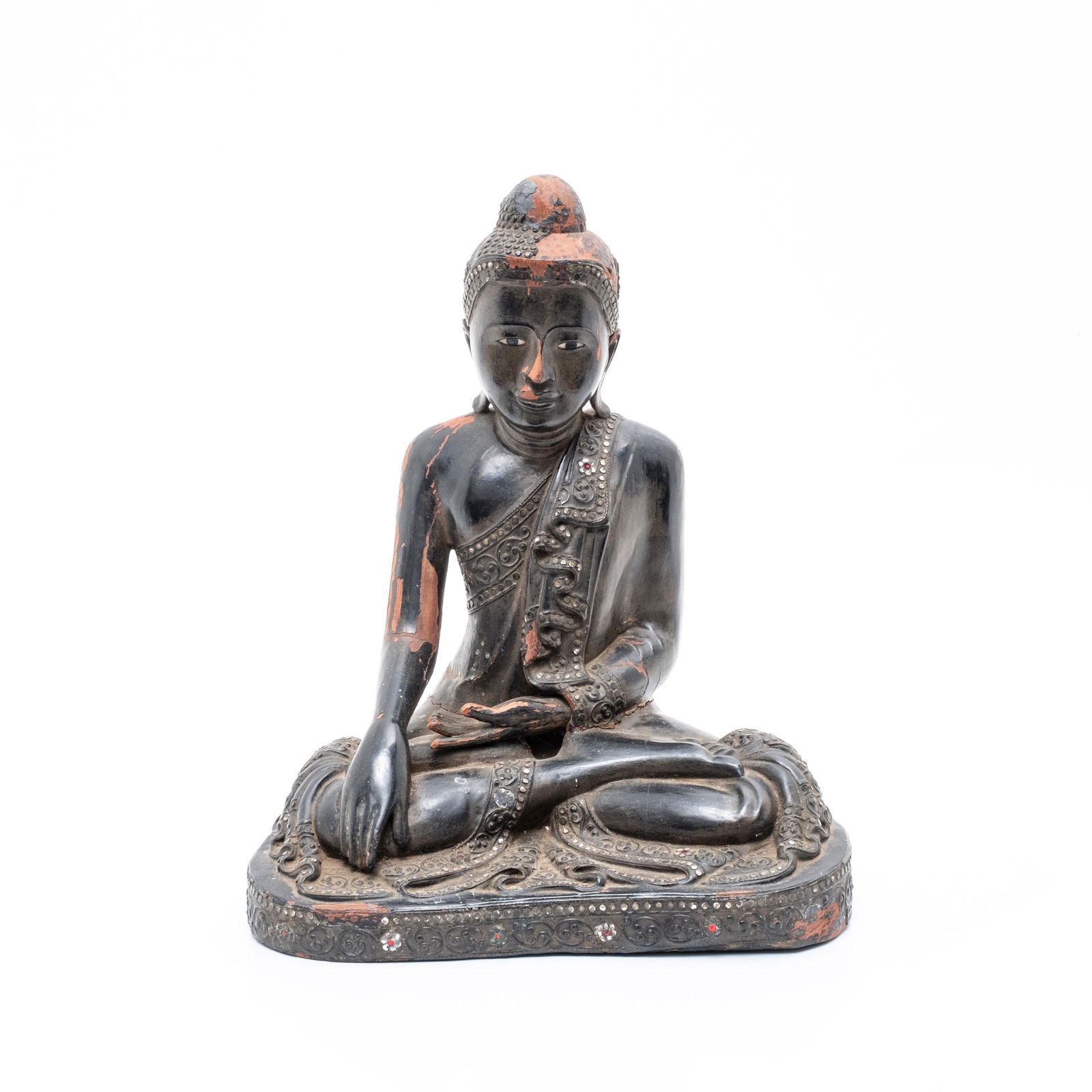 Buddha Hand Carved Wood Temple Sculpture Antique Likely 18th Century (1 of 16)