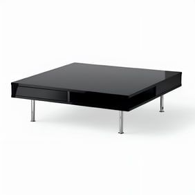 Black Low Modern Design Coffee Table