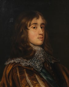 Anton van Dyck, French School, 20th Century Oil on Canvas Painting